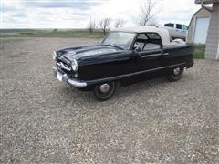 1956 Nash Metropolitan Convertible Car 