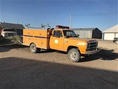 1980 Dodge W40 Power Wagon 400 4x4 Grass Fire Rig 