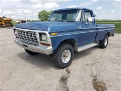 1979 Ford F150 Custom 4x4 Pickup 