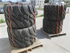 710/40R22.5 Floatation Tires On Rims 