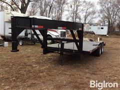 2004 Homemade 8X18 T/A Flatbed Trailer 