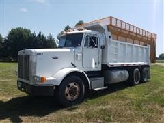 1992 Peterbilt 378 T/A Dump/Grain/Silage Truck 