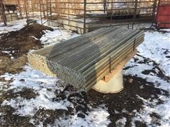 Round Fiberglass Fence Posts 