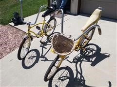 john deere banana seat bike