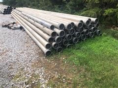 6" Aluminum Irrigation Pipe W/Fittings 