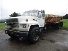 1991 Ford F8F Spreader Truck 