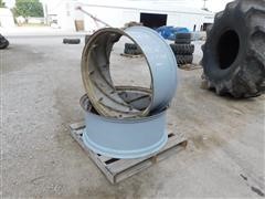 8 Bar Spin Out 18X38 Tractor Rims 