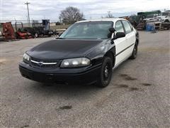 2002 Chevrolet Impala Police Sedan 