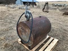 Portable Diesel Fuel Tank W/Pump 