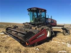 2009 MacDon M100 Self Propelled Windrower 