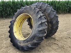 John Deere 18.4-38 Tires & Rims 