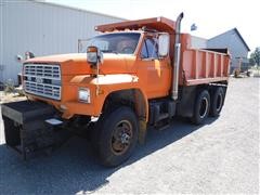 1985 Ford F700 T/A Dump Truck 