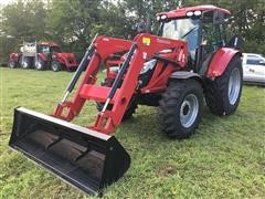 2018 Mahindra 9125P 4WD Compact Utility Tractor W/Loader 