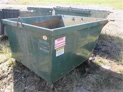 (1) 3 Cubic Yard Garbage Dumpster 