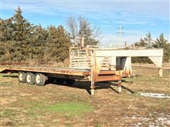 1978 S And S Flatbed Trailer 