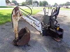 Clark 907 Skid Steer Backhoe Attachment 