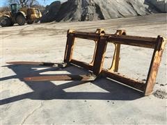 Quick-Attach Wheel Loader Forklift Attachment 