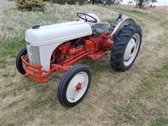 1948 Ford 8N 2WD Tractor W/Tire Chains & Rear Blade 