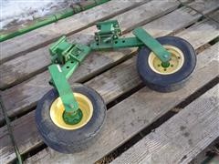 John Deere Cultivator Gauge Wheels & Brackets 