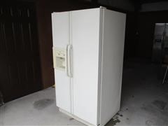 1996 Whirlpool ED27DQXDN02 Side By Side Refrigerator/Freezer 