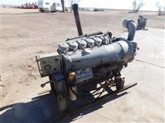 Klockner-Humboldt-Deutz Ag Air Cooled 6 Cylinder Diesel Engine For Rebuild Or Parts 