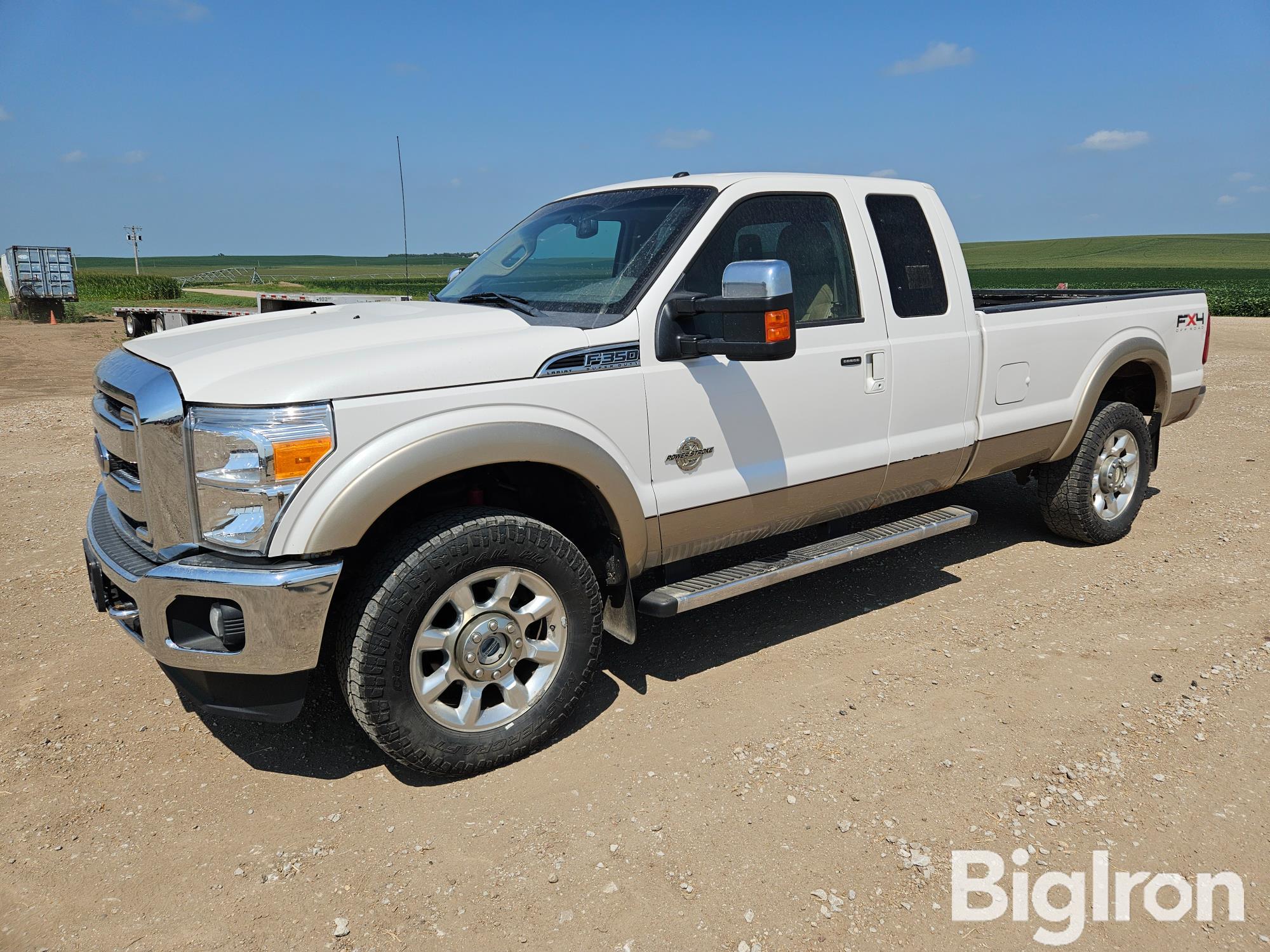 2011 Ford F350 Lariat Super Duty 4x4 Extended Cab Pickup 