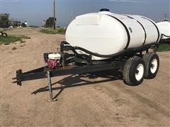 Waco T/A Tender Trailer w/ 1000 Gallon Elliptical Tank 