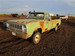 1973 Dodge W100 4x4 Pickup 