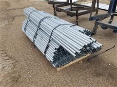 1,300 Lbs Of Galvanized Steel Tubing 