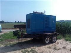 MagneTek KW Single Phase Stand By Generator With T/A Trailer 