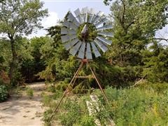 Aermotor Skid Tower Windmill 