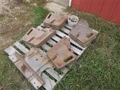 Massey Ferguson Suitcase Weights And Mounting Bracket 