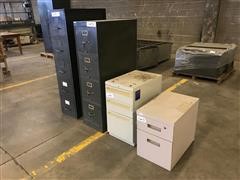 5, 4, 3, & 2 Drawer Filing Cabinets 