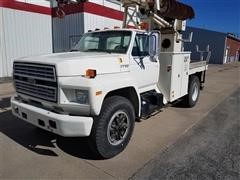 1991 Ford F70 Digger Derrick Truck 