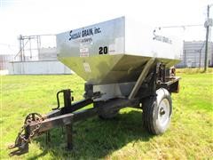 2008 Adams High Clearance Fertilizer Spreader Trailer 