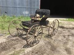 4-Wheel Horse-Drawn Buggy 