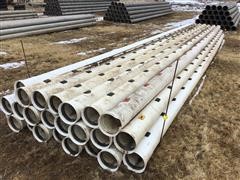 Plastic 8" Irrigation Gated Pipe 