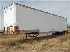 1988 Trailmobile 3FCL Dry Van Trailer 