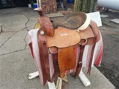 Hereford Brand Tex Tan Of Yoakum Horse Saddle & More 