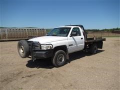 1997 Dodge 2500 4x4 Pickup W/Cannonball Engineering Bale Bed 