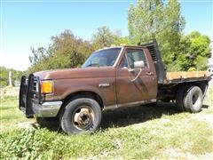 1987 Ford F350 Flatbed Pickup 