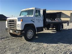 1981 International 1800 S/A Flatbed Truck 
