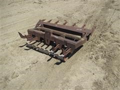 50" Ripper Scarifer W/Mustang Single Pin Mount & Two 64" Skid Steer Bucket Tooth Bars 