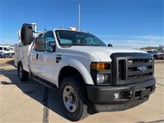 2009 Ford F350 XL Super Duty 4x4 Extended Cab Service Truck 