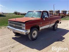 1982 Chevrolet Scottsdale 20 4x4 Pickup 