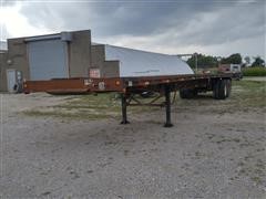 2001 Trail Mobile T/A Flatbed Trailer 