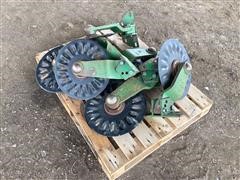 John Deere Coulter Disk Openers W/Brackets 