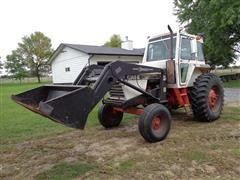 1979 Case 2090 2WD Tractor Koyker 565 Loader 