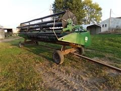 1990 John Deere 922 Flex Platform Header & Transport 