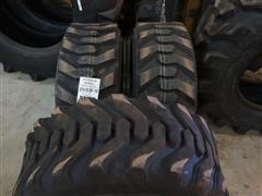 Power King 27X10.50-15 & 10-16.5 Skid Steer Tires 